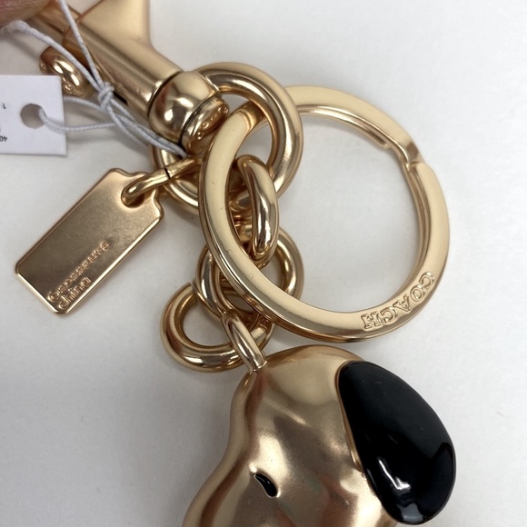 Coach Snoopy bag charm keychain NWT! Peanuts - Picture 3 of 12